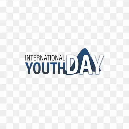 international youth day free stock psd and png file